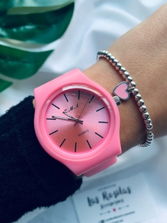 Reloj Rachel rosa chicle