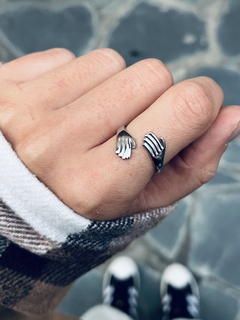 Anillo abrazo acero quirúrgico - comprar online