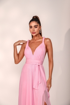 VESTIDO MALDIVAS- ROSA - comprar online