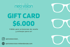 GIFT CARD $6.000 - comprar online