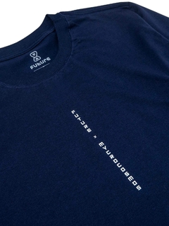 Camiseta Azul - Collab Future x Mycrocosmos - edição limitada