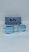 ÓCULOS DE SOL BEBLOCK BLUE - ARMAÇÃO NO METAL COM LENTES FOTOCROMÁTICAS