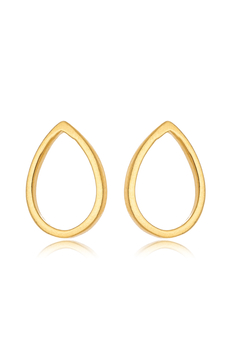 Brinco Gota Delicado Banhado a Ouro 18k - comprar online