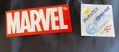 Remera UV "Marvel" - Big Boy - toda negra con Avengers - Lupeluz