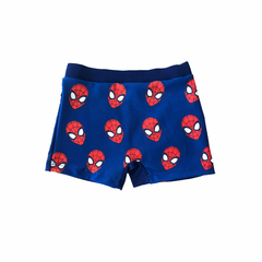 Malla "Disney" - Zunga - Azul francia con caritas Spiderman