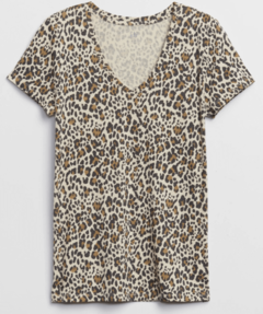 Remera "Gap". Animal Print - De mujer - Talle "XS"