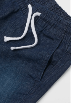 Jean "H&M" - Big boy - Jogger azul oscuro, con puño y cintura elastizada en internet