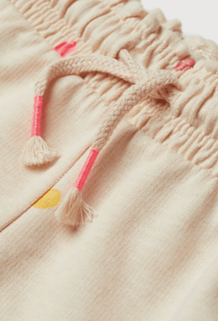 Short "H&M" - De algodón beige con lunares de colores - comprar online