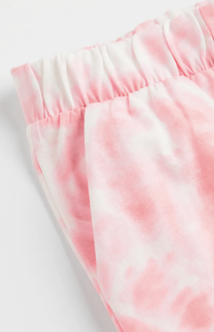 Pantalón "H&M" - Big Girl - De algodón batik rosa - comprar online