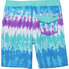 Malla "Hurley" - Surfer batik azul, verde, violeta y blanco - comprar online
