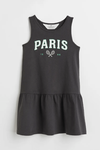 Vestido H&M - Gris con Paris - comprar online