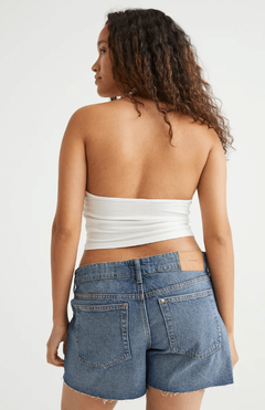 Short "H&M" - De mujer, jean desgastado talle 2 (ver medidas) - tienda online