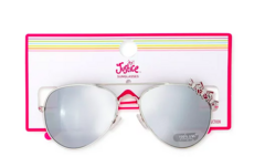 Anteojos de sol "Justice" - 100% UV - Tipo ray ban espejados con mariposas rosas - comprar online