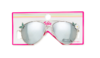 Anteojos de sol "Justice" - 100% UV - Tipo ray ban espejados con margaritas - comprar online