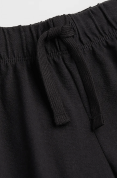Short "H&M" - De algodón negro con "Enjoy" en internet