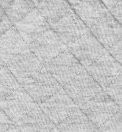 Conjunto "Carter´s" - 3 piezas chaleco gris matelasé + calza floreada + body manga larga - Lupeluz