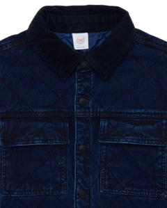 Campera "Wonder Nation"- De jean matelasé. Abrigada!! - comprar online