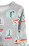 Pijama "Carter´s". 2 piezas rayado con Torre Eifell y gris con estampas, se venden por separado - Lupeluz