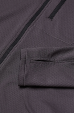 Campera "H&M" - Deportiva gris, dry fit, sin abrigo en internet