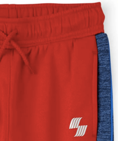 Jogging "Place Sport" - Deportivo rojo con detalles en azul en internet