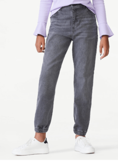 Jean "Free Assembly" - Jogger gris con puño - ver medidas