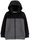 Campera "Carter´s"- Big Boy - Gris y negro, con frisa