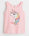 Musculosa H&M - Rosa con unicornio grande