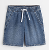 Short "H&M" - De jean clásico con cintura elastizada