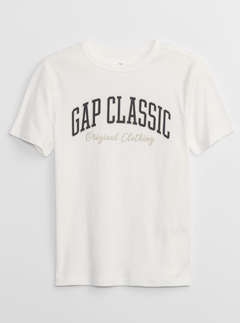 Remera "Gap" - Blanca con "Gap classic"