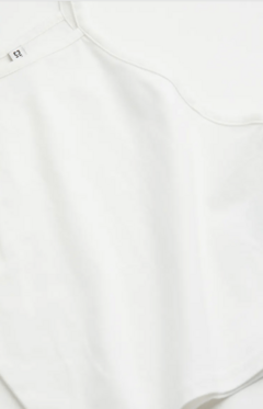 Musculosa H&M - Blanca - Corte americano - "XS" de adulto - Equivale a talle 12 de niños - comprar online