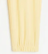 Pantalón "H&M" - Tipo babucha amarillo liso en internet