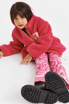 Pantalón "H&M" - De algodón con frisa, rosa y fucsia, oxford - Largo !! - tienda online