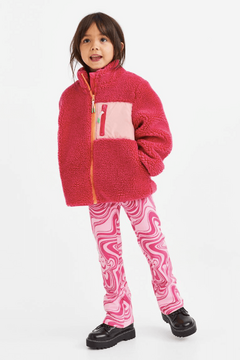 Pantalón "H&M" - De algodón con frisa, rosa y fucsia, oxford - Largo !! en internet