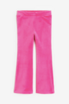 Pantalón "H&M" - Little Girl - De plush rosa, oxford - Largo !!