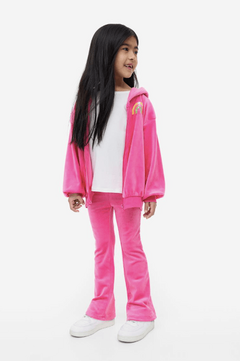 Pantalón "H&M" - Big Girl - De plush rosa, oxford - Largo !! - comprar online