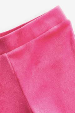 Pantalón "H&M" - Little Girl - De plush rosa, oxford - Largo !! en internet