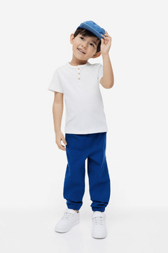Pantalón "H&M" - Little boy - De gabardina liviana, con puño y cintura elastizada - comprar online