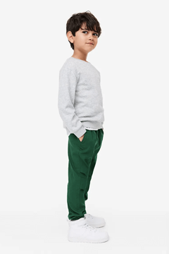 Pantalón "H&M" - Jogger de gabardina verde oscuro en internet