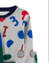 Pijama "Carter´s". 2 piezas verde y azul o gris con números y letras (se venden por separado) en internet