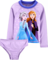 Malla "Carter´s" - Edición especial Disney!!! 2 piezas con remera UV "Frozen" , con brillitos