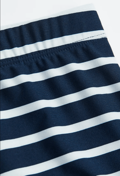 Malla "H&M" - Big boy - Zunga rayada azul y blanco - comprar online