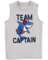 Musculosa "Carter´s" - Gris con "Team Captain"
