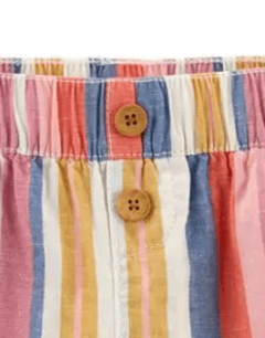 Short "Carter´s" - De lino rayado de colores - comprar online