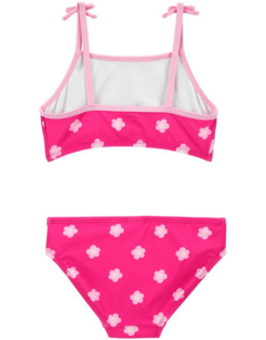 Malla "Carter´s" - Bikini fucsia con flores rosas - comprar online