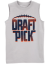 Musculosa "Carter´s" - Gris con "Draft Pick"