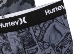 Boxer "Hurley" - Pack x 2 unidades - Deportivos - Gris con letras negras + camuflado - comprar online