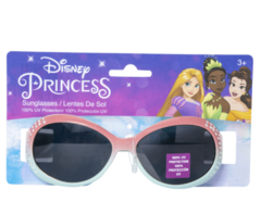 Anteojos de sol "Disney" - 100% UV - "Princesas", degradée rosa a celeste