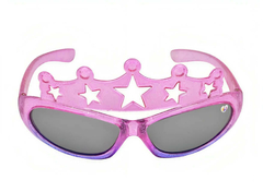 Anteojos de sol "Disney" - 100% UV - "Princesas", rosa con coronita - comprar online