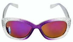 Anteojos de sol "Disney" - 100% UV - "Frozen", gris con violeta y brillitos - comprar online