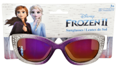 Anteojos de sol "Disney" - 100% UV - "Frozen", gris con violeta y brillitos en internet